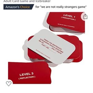 Brand new We are not really strangers card games